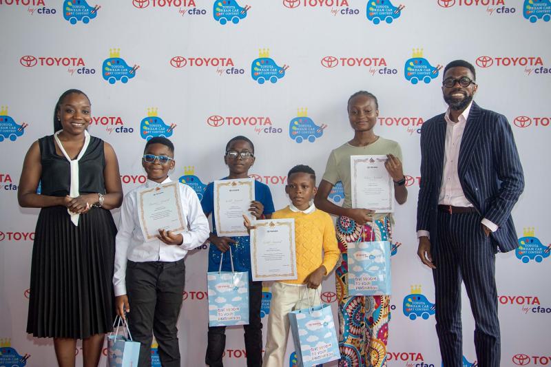 CONGRATULATIONS TO THE WINNERS OF THE 17TH TOYOTA BY CFAO DREAM CAR ART CONTEST